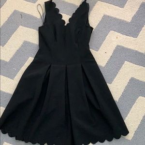 Banana Republic Scalloped Dress